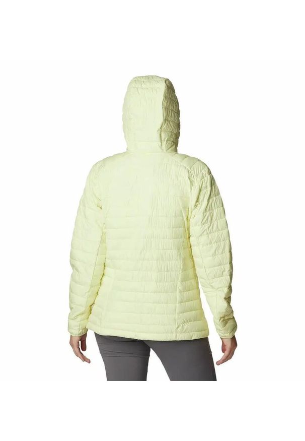 columbia - Kurtka Puchowa Damska Columbia Silver Falls Hooded Jacket. Kolor: żółty. Materiał: poliester. Sport: turystyka piesza
