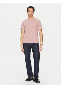 Just Cavalli T-Shirt 78OAHT01 Różowy Regular Fit. Kolor: różowy. Materiał: bawełna