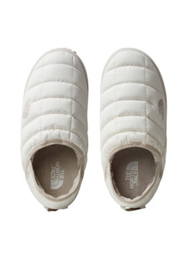 The North Face Kapcie Thermoball Traction Mule V NF0A3V1H32F1 Beżowy. Kolor: beżowy. Materiał: materiał