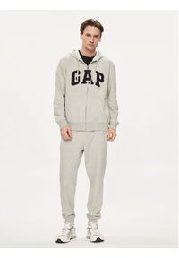 GAP - Gap Bluza 868454-02 Szary Regular Fit. Kolor: szary. Materiał: bawełna #3