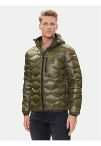 Blauer Kurtka puchowa 25WBLUC03074006355 Zielony Regular Fit. Kolor: zielony. Materiał: syntetyk