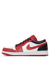 Nike Buty Air Jordan 1 Low 553558 163 Czerwony. Kolor: czerwony. Materiał: skóra. Model: Nike Air Jordan #4