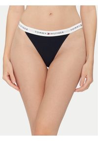 TOMMY HILFIGER - Tommy Hilfiger Komplet 3 par stringów UW0UW05757 Kolorowy. Materiał: bawełna. Wzór: kolorowy
