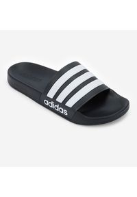 Klapki basenowe Adidas Adilette Shower. Kolor: biały, czarny, wielokolorowy