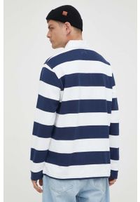 Levi's® - Levi's longsleeve bawełniany kolor biały wzorzysty. Okazja: na spotkanie biznesowe. Kolor: biały. Materiał: bawełna. Długość rękawa: długi rękaw. Długość: krótkie. Wzór: aplikacja. Styl: biznesowy #4