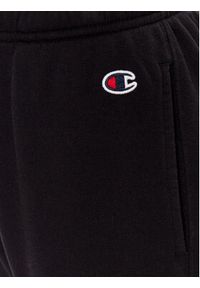 Champion Spodnie dresowe 116083 Czarny Regular Fit. Kolor: czarny. Materiał: bawełna, dresówka, syntetyk #4