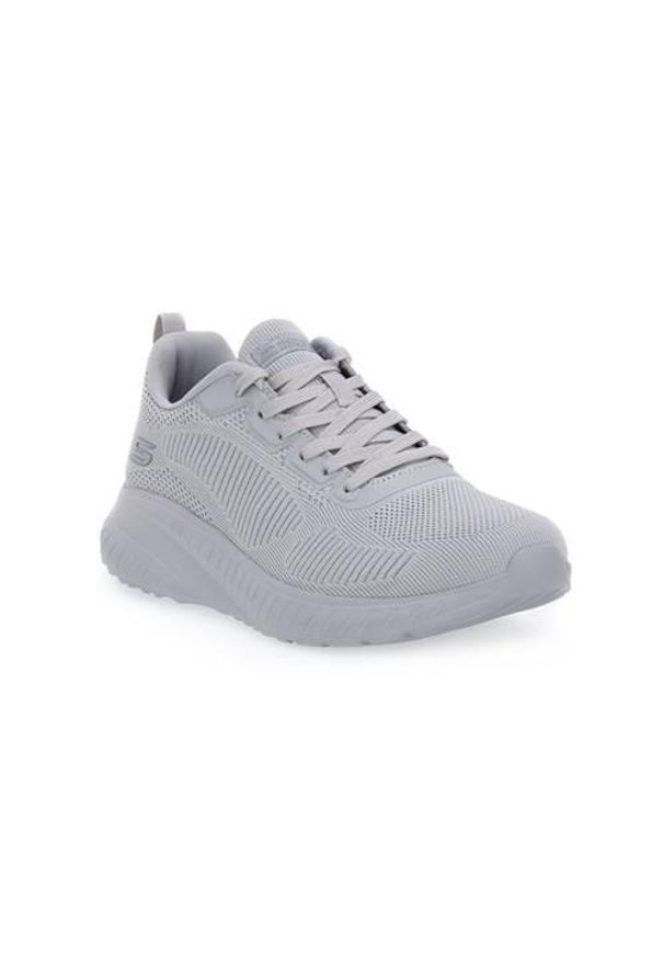 skechers - Buty do chodzenia damskie Skechers 117209LTGY. Kolor: szary. Materiał: materiał, syntetyk. Szerokość cholewki: normalna. Sport: turystyka piesza