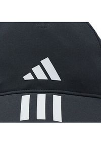 Adidas - adidas Czapka z daszkiem 3-Stripes AEROREADY Running Training Baseball Cap IC6520 Czarny. Kolor: czarny. Materiał: materiał #3