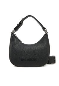 Love Moschino - LOVE MOSCHINO Torebka JC4019PP1MLT000B Czarny. Kolor: czarny. Materiał: skórzane