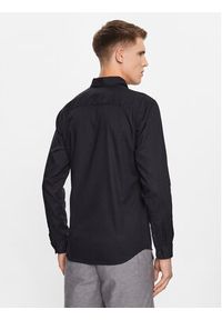 Jack & Jones - Jack&Jones Koszula Gingham 12181602 Czarny Slim Fit. Kolor: czarny. Materiał: bawełna #3