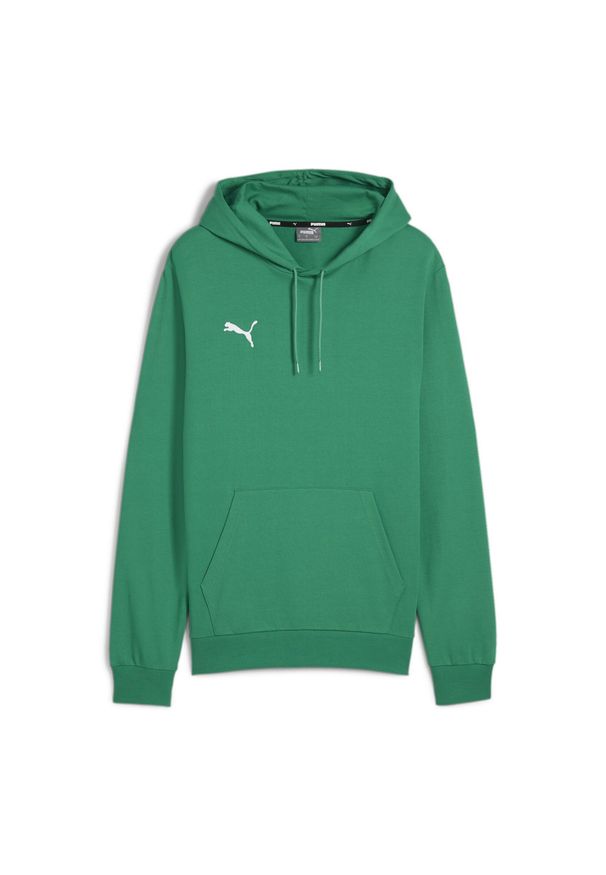 Bluza męska Puma Team Goal Casuals Hoody. Typ kołnierza: kaptur. Kolor: zielony. Sport: piłka nożna