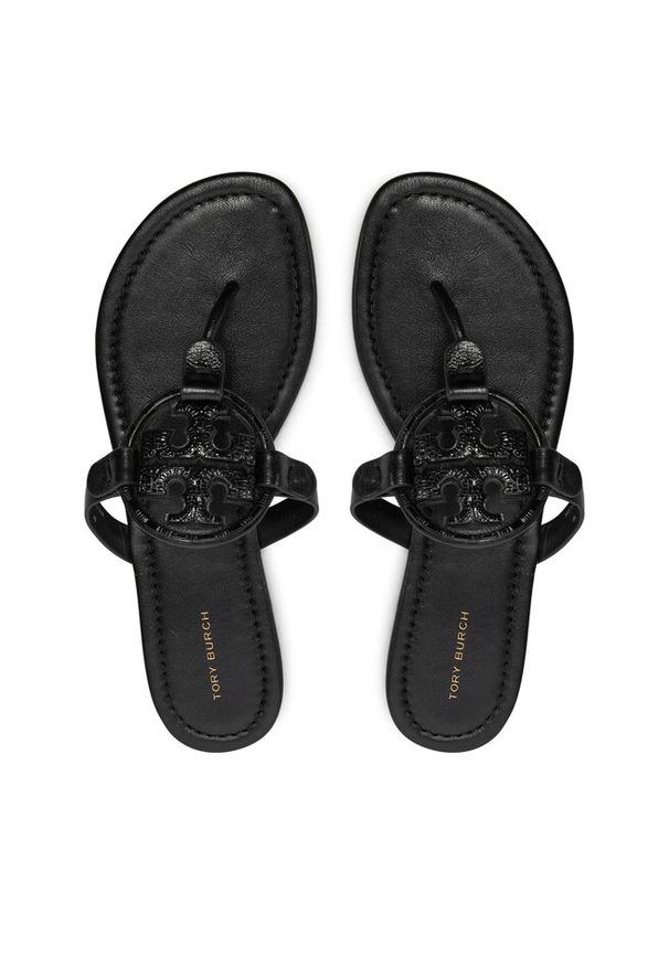 Japonki Tory Burch. Kolor: czarny