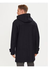 BOSS Płaszcz wełniany 50528188 Granatowy Regular Fit. Kolor: niebieski. Materiał: syntetyk #3