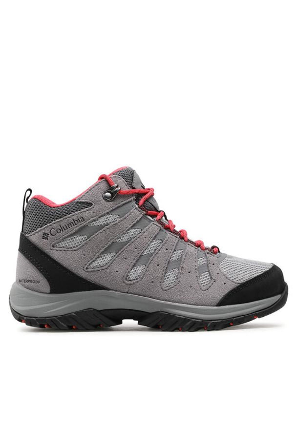 columbia - Columbia Trekkingi Redmond III Mid Waterproof BL0168 Szary. Kolor: szary. Materiał: zamsz, skóra