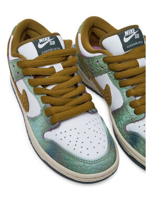 Nike Sneakersy Sb Dunk Low Pro Qs HJ3386 300 Zielony. Kolor: zielony. Materiał: skóra