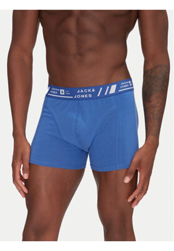 Jack & Jones - Jack&Jones Komplet 10 par bokserek Angus 12277578 Kolorowy. Materiał: bawełna. Wzór: kolorowy