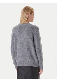 Calvin Klein Jeans Sweter Chunky LV044D328G Szary Regular Fit. Kolor: szary. Materiał: syntetyk #4