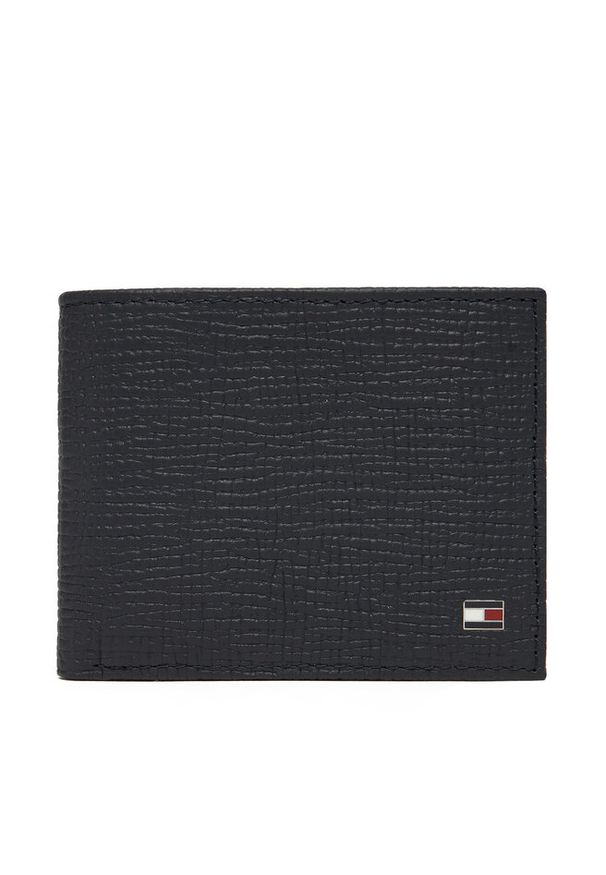 TOMMY HILFIGER - Duży Portfel Męski Tommy Hilfiger. Kolor: niebieski