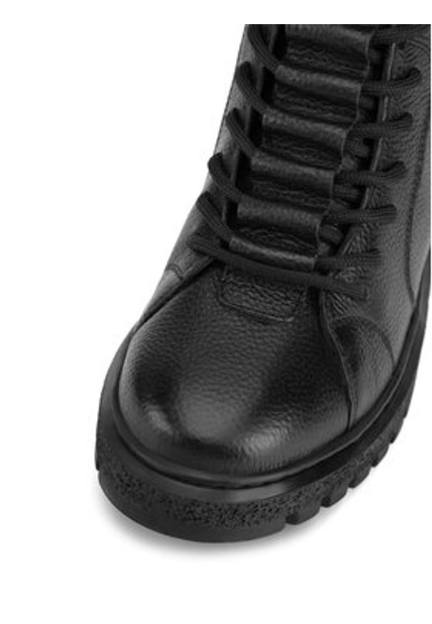 Go Soft Trzewiki WI32-FATIMA-01 Czarny. Kolor: czarny. Materiał: skóra