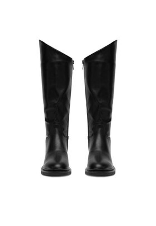 DeeZee Kozaki 5672 Czarny. Kolor: czarny. Materiał: syntetyk, materiał