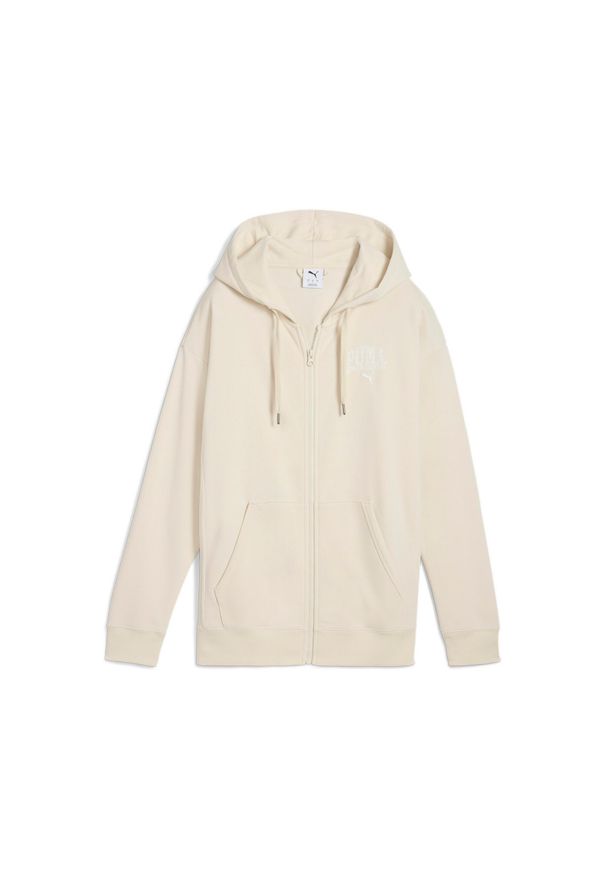 Puma Bluza Class Relaxed Full-Zip Tr 68503387. Kolor: beżowy