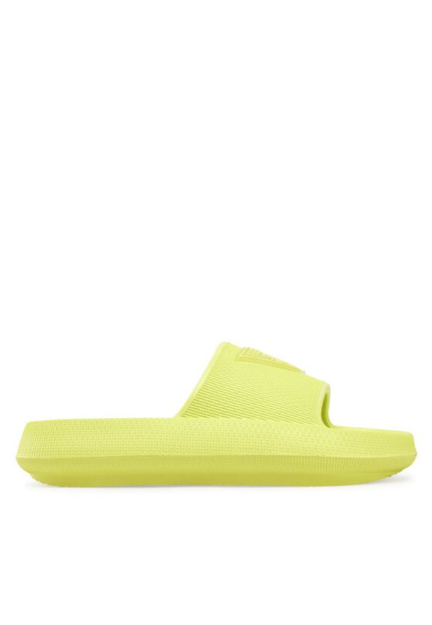 Guess Klapki E4GZ27 WG5X0 Zielony. Kolor: zielony