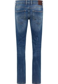 Mustang - MUSTANG OREGON TAPRED MĘSKIE SPODNIE JEANSOWE JEANSY DENIM BLUE 1013215 5000 684