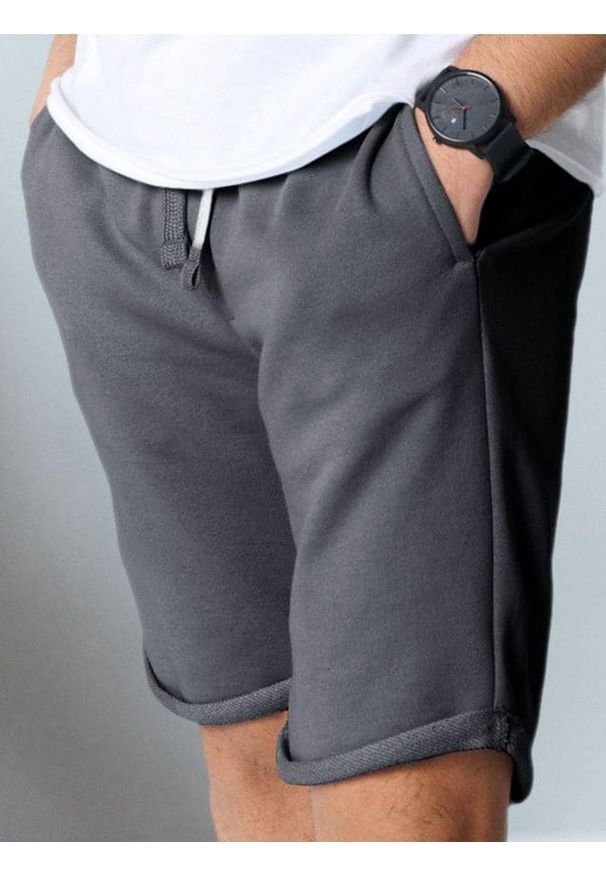 Sinsay - Szorty slim fit - szary. Kolor: szary