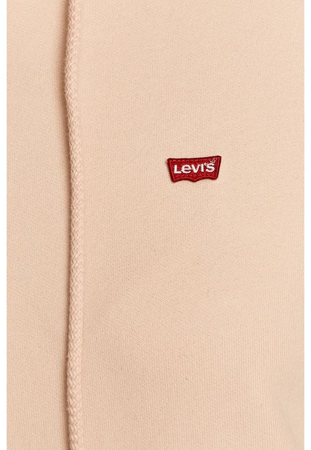 Levi's® - Levi's - Bluza. Okazja: na spotkanie biznesowe, na co dzień. Kolor: różowy. Materiał: dzianina. Styl: casual, biznesowy