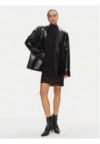 Hugo - HUGO Sukienka koktajlowa 50527448 Czarny Slim Fit. Kolor: czarny. Materiał: syntetyk. Styl: wizytowy #2