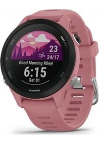 GARMIN - Zegarek sportowy Garmin Forerunner 255S Różowy (010-02641-13). Kolor: różowy. Styl: sportowy #1