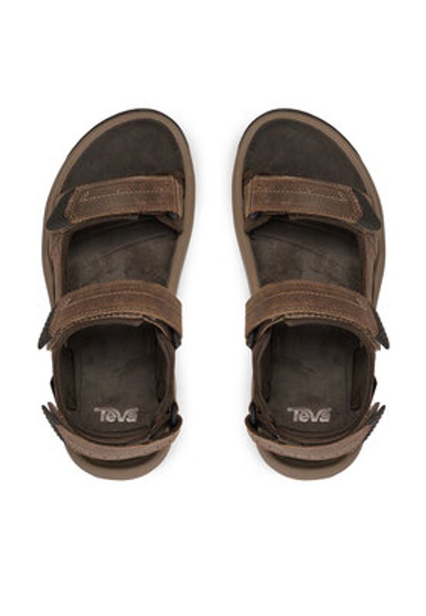 Teva Sandały Langdon Sandal 1015149 Brązowy. Kolor: brązowy. Materiał: nubuk, skóra