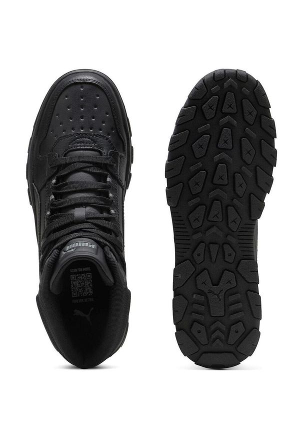 Adidasy Puma Rebound Czarny. Kolor: czarny. Materiał: materiał, syntetyk