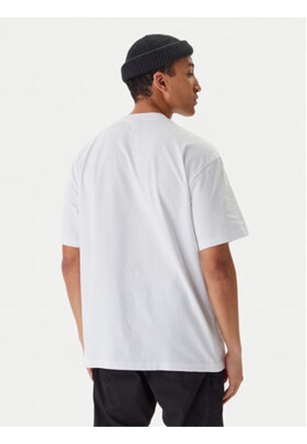G-Star RAW - G-Star Raw T-Shirt Multi Technique D29296-E385 Biały Relaxed Fit. Kolor: biały. Materiał: bawełna