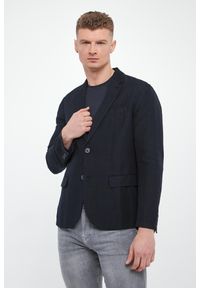 Armani Exchange - Marynarka męska jednorzędowa lniana ARMANI EXCHANGE. Materiał: len #1