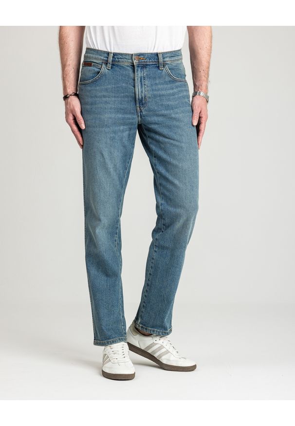Wrangler - MĘSKIE SPODNIE WRANGLER TEXAS MIDNIGHT HAZE 112378455