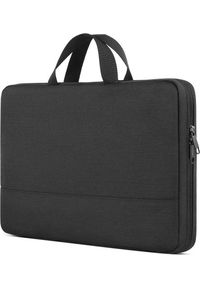 Torba Matein na laptopa 15,6 SLIM jednokomorowa, kolor czarny, 40x28x5 cm. Kolor: czarny