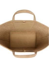 Gino Rossi - GINO ROSSI Torebka EO-LA224-19153A Beżowy. Kolor: beżowy. Materiał: zamszowe, skórzane #4