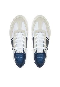 Pepe Jeans Sneakersy PMS31060 Biały. Kolor: biały. Materiał: zamsz, skóra #5