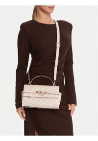 Guess Torebka Idra HWGG81 57200 Beżowy. Kolor: beżowy. Materiał: skórzane #1