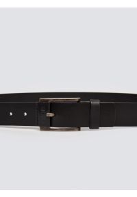 Big-Star - Pasek męski skórzany czarny Koren 906. Kolor: czarny. Materiał: skóra. Styl: casual, elegancki #2