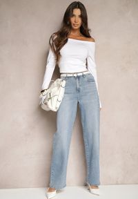 Renee - Biała Bluzka z Bawełny z Wycięciem na Kciuk Valwiwi. Okazja: na co dzień. Kolor: biały. Materiał: bawełna. Styl: casual #4