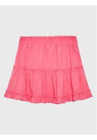 Guess Spódnica J3GD06 WFBN0 Różowy Regular Fit. Kolor: różowy. Materiał: wiskoza