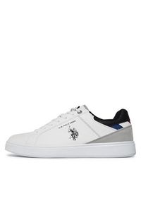 U.S. Polo Assn. Sneakersy ROKKO001D Biały. Kolor: biały. Materiał: materiał #4