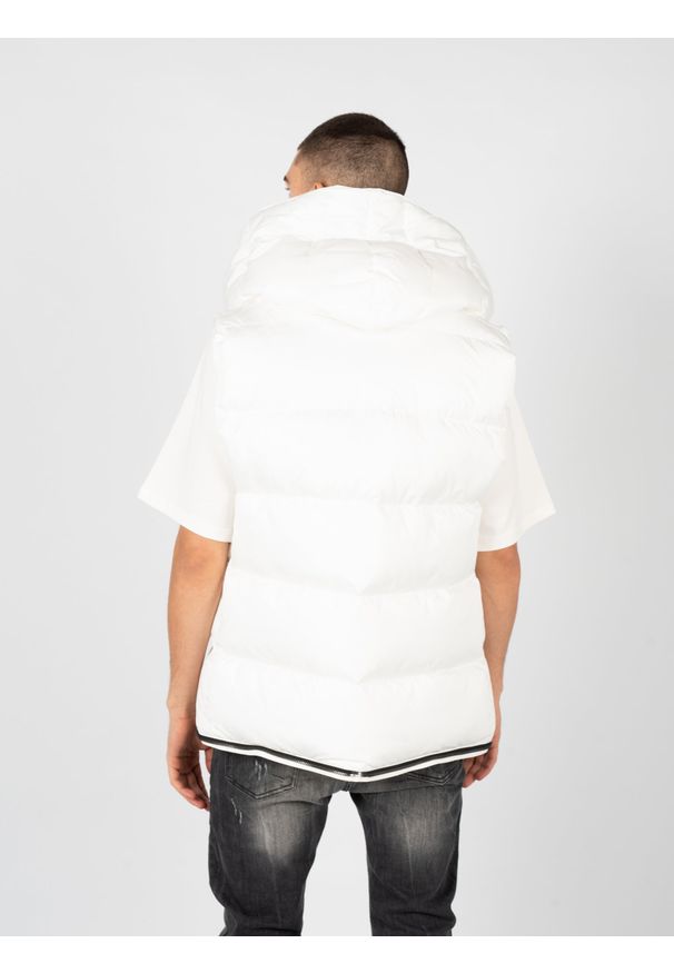 La Haine Inside Us Bezrękawnik "Unisex-LM068" | A23073PLM068 | Mężczyzna | Biały. Typ kołnierza: kaptur. Kolor: biały. Materiał: poliester. Długość rękawa: bez rękawów