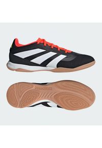 Adidas - Buty adidas Predator League L In IG5456 czarne. Kolor: czarny. Materiał: materiał, zamsz, guma. Szerokość cholewki: normalna. Sport: piłka nożna #4