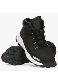 Timberland BROOKLYN Euro Sprint JET BLACK Sneakersy damskie. Kolor: czarny. Sport: bieganie #4