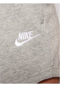 Nike Szorty sportowe Sportswear Essential CJ2158 Szary Standard Fit. Kolor: szary. Materiał: bawełna #4