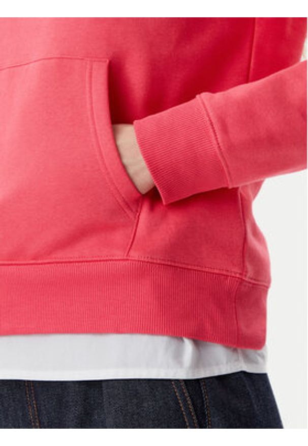 Tommy Jeans Bluza Flag DW0DW19958 Różowy Regular Fit. Kolor: różowy. Materiał: bawełna