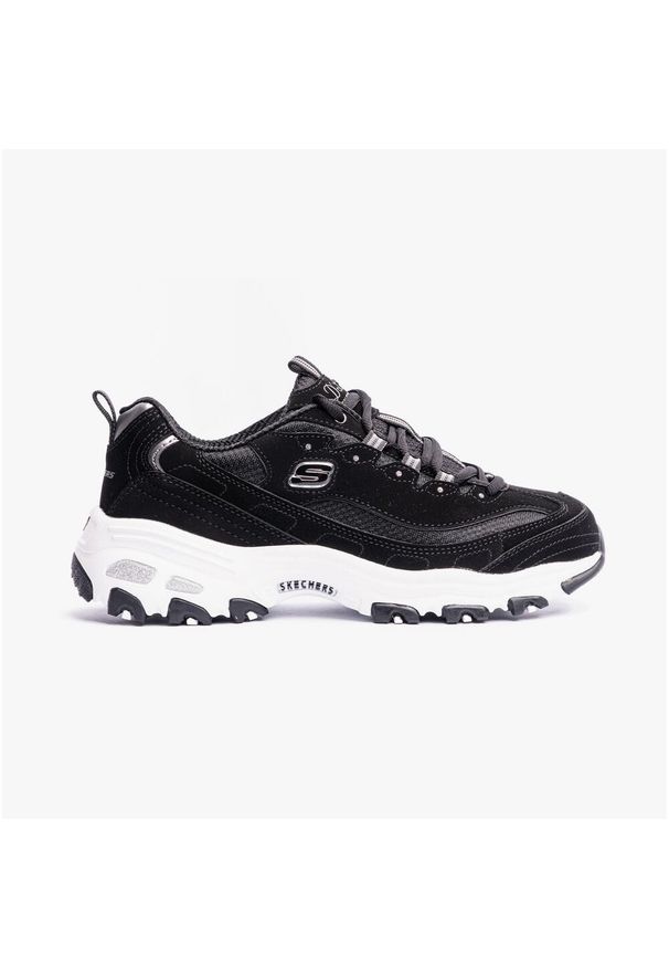 skechers - Buty na co dzień damskie SKECHERS D'LITES BIGGEST FAN. Okazja: na co dzień. Kolor: czarny. Model: Skechers Sport. Sport: turystyka piesza